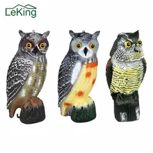1 шт. реалистичные моделирование сова decoy Сад Двор Газон scarer пугало травы вредителей Воробей Защита от птиц для ежедневного УКРАШЕНИЯ