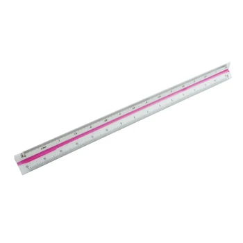 

Engineer Metric Triangular Scale Ruler With Multiple Scale
