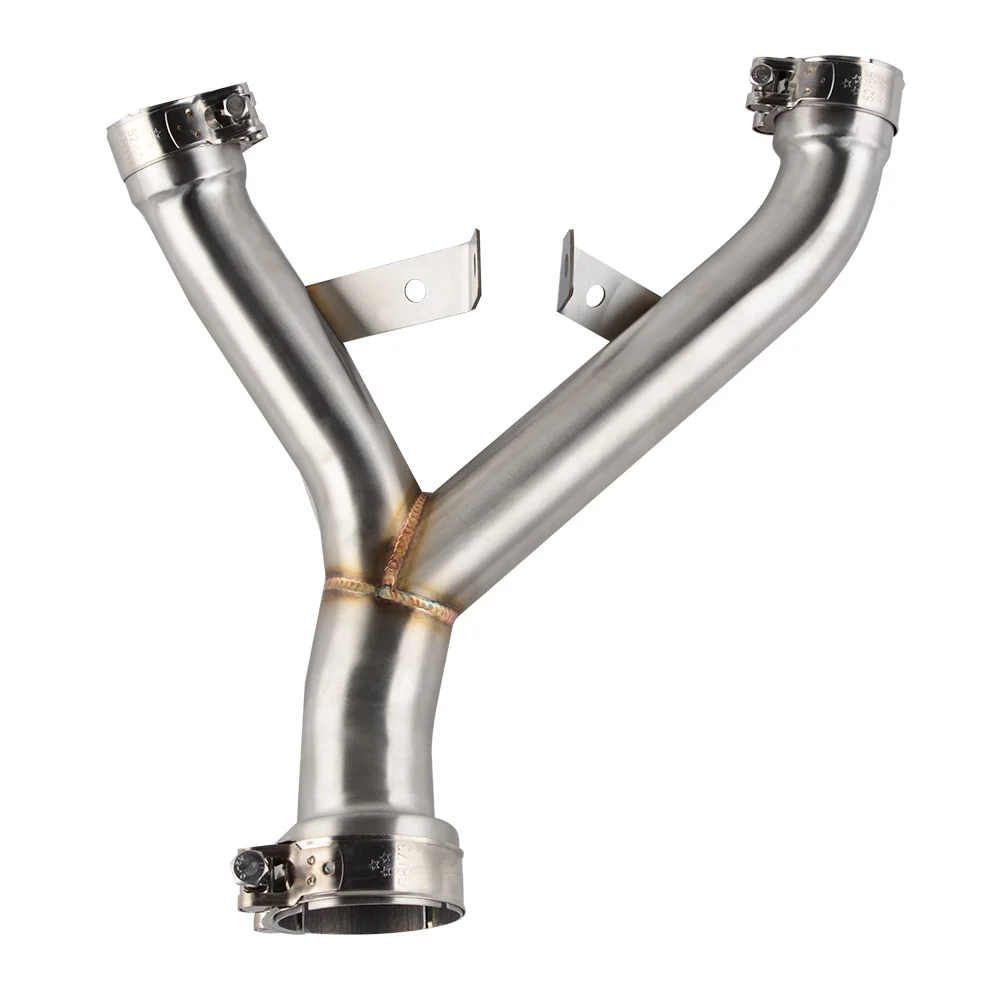 

Motorcycle Exhaust Muffler Pipe Middle Mid Link Connect Pipe For Kawasaki Z1000 Z 1000 2011 2012 2013 2014 2015 2016 2017 2018