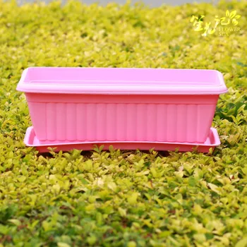 

Planting box PP resin plastic feed tray balcony flowerpot vegetables