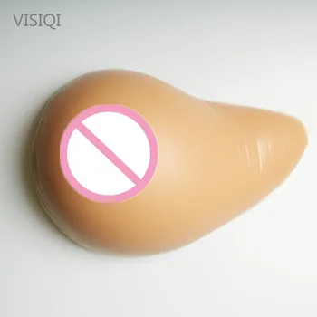 

VISIQI 600g/pair A/B Cup Spiral shape Mastectomy Silicone Breast Forms Falsie Bust Forms Crossdressers And Transvestites
