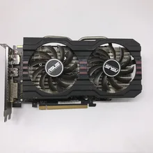 Б/у, ASUS R7 260X1 ГБ 128 бит DDR5 игровой Настольный ПК видеокарта, Протестировано хорошо