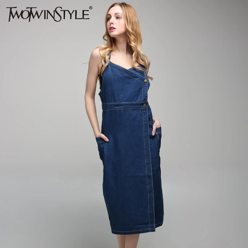 Online Buy Wholesale denim dress from China denim dress