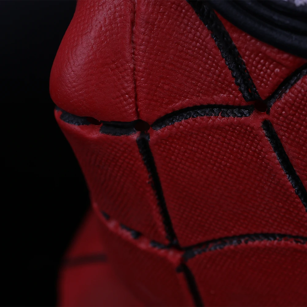 New Avengers Infinity War Superhero Spiderman Mask Red Black Cosplay Full Head adult party Halloween pvc mask prop (19)