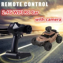 4WD электрический RC автомобиль Рок Гусеничный пульт дистанционного управления автомобиль внедорожный автомобиль радио управления или 720 P wifi FPV в режиме реального времени передача RC автомобиль