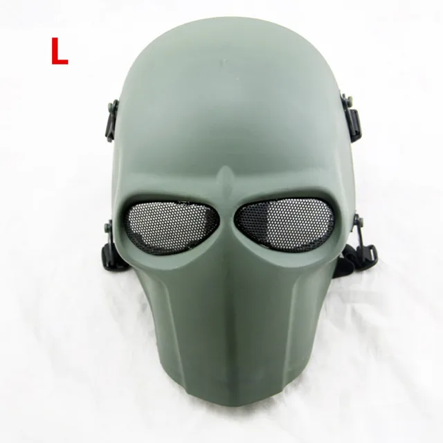 Camouflage Ghost Wargame Scary CS Paintball mask Outdoor Full Face