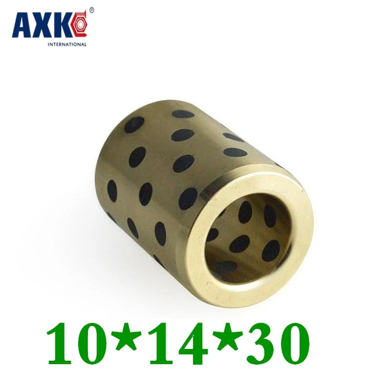 

10x14x30 Mm Linear Graphite Copper Set Bearing Copper Bushing Oil Self-lubricating Bearing Jdb 10mm