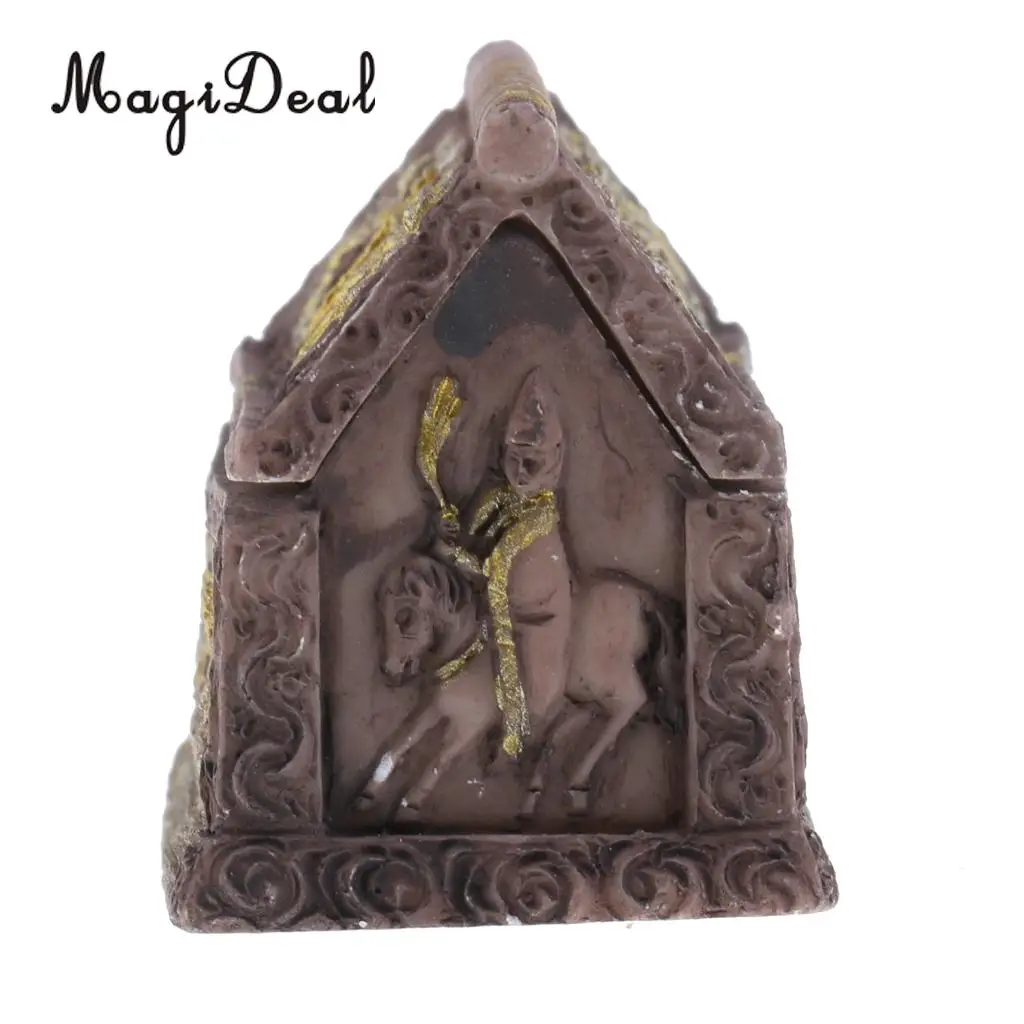 MagiDeal Sand Armor Scene Building Simulation Resin Dry Well Casket Coffin Model Toys for Diorama Wargame