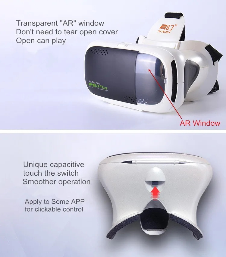 RITECH III + Virtual Reality 3D Glasses RIEM 3 Plus VR Headset Oculus Rift Google Cardboard 2 Goggles for 4.75.5-6 Smart Phone.jpg (7)