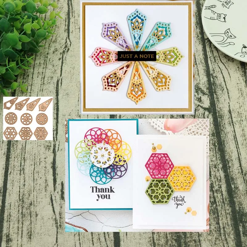 

SP metal cutting dies wreath cut die mold decoration Scrapbook paper craft knife mould blade punch stencils