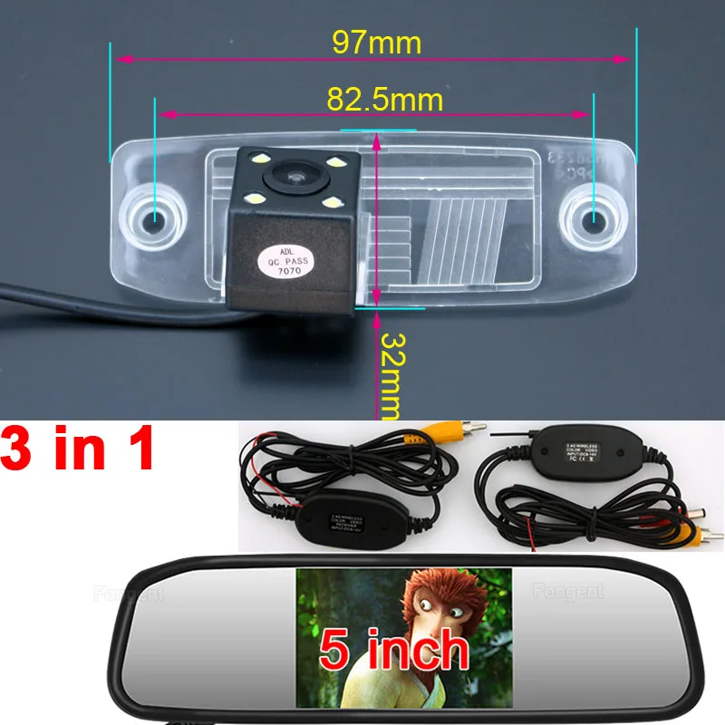 Najtaniej Widok z tyłu pojazdu tylna kamera cofania dla Hyundai Kia Sportage R Carens Borrego Sorento Opirus Mohave K3 Ceed Mohave