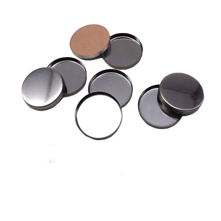 HAICAR 10 x Round Tin Pan Palette 26mm Empty Eyeshadow Palette
