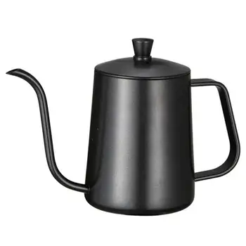 

Realand 600ML Premium Pour Over Drip Kettle Stainless Steel Teflon Long Gooseneck Narrow Spout Coffee Maker Tea Pot