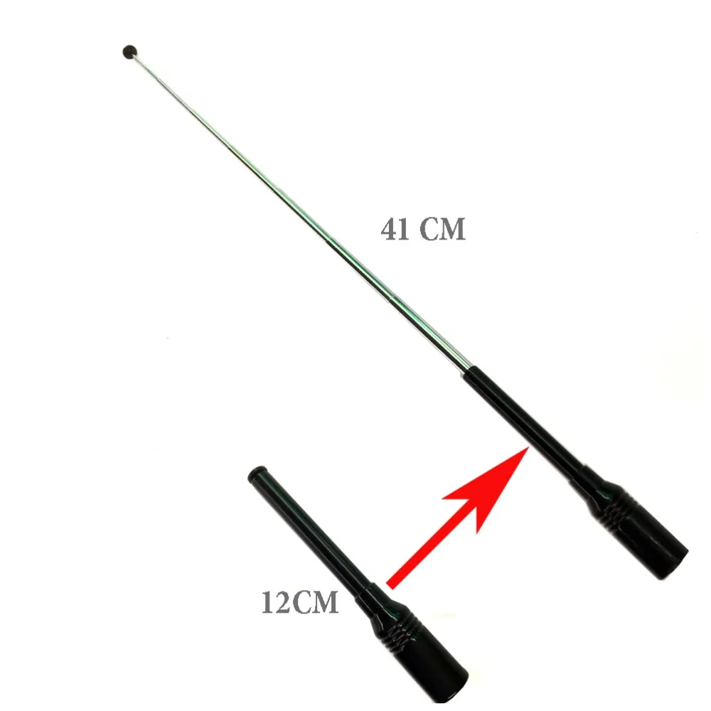 For Diamond RH775 SMA Male VHF+UHF Dual Band Telescopic Antenna For TonFa UV-985 Zastone ZT-2R BAOFENG UV-3R KG-UV6D (3)