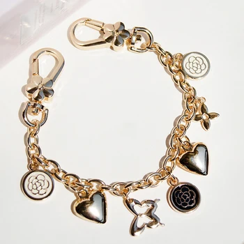 

DIY Fashion Decoration 7mm Chains Short Gold Chains for Designer Bags, Purses, Clutches, Handbags Accessories Bag Charms