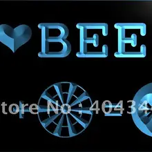 LB935-I Love Beer Dart чашечка декор для паба световая вывеска