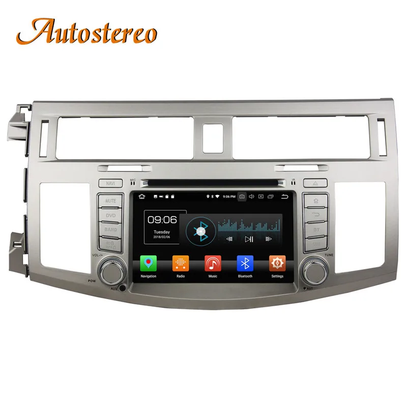 Flash Deal Autostereo Android 8 4+32G Car DVD Player GPS navigation For Toyota Avalon 2008 -2010 headunit multimedia player tape recorder 10