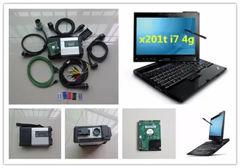 

Mb star diagnostic tool c5 with software newest version v2020.09 laptop x201t (i7 4g) touch screen super ready to use