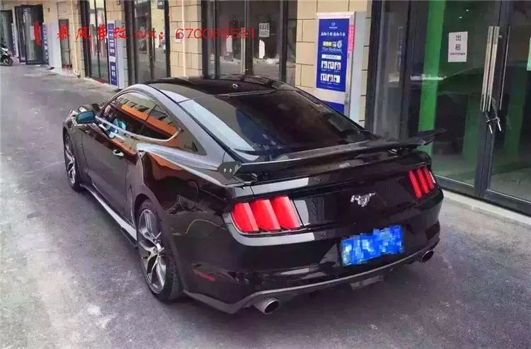 Подходит для Ford mustang углеродное волокно задний автомобильный спойлер крыло заднее крыло высокого качества