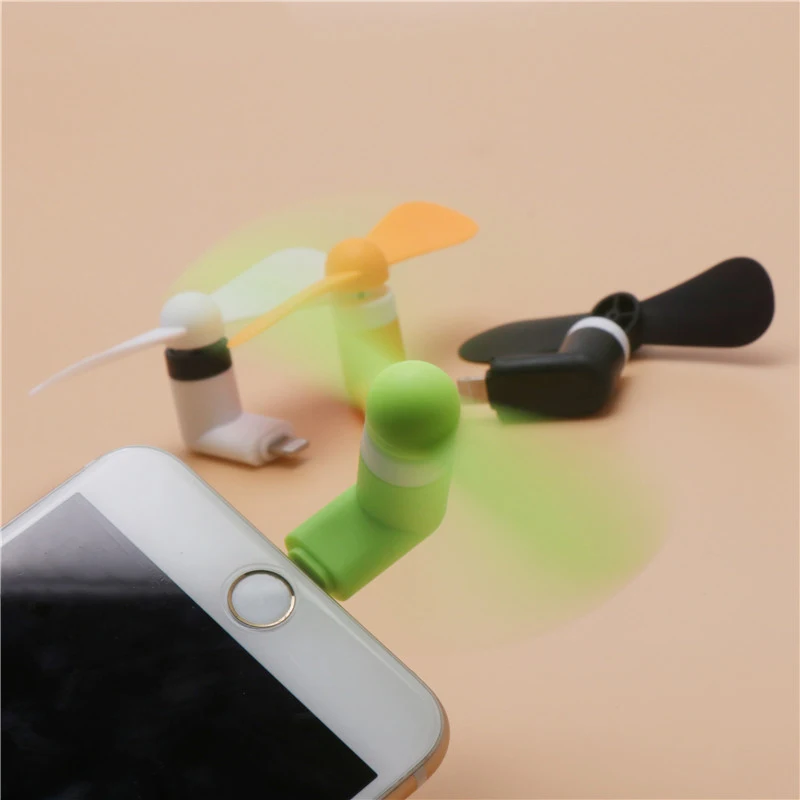 8Pin USB Fan For iPhone 5 5s 6 6s 7 8 X XS XR ipad Flexible Portable Mute USB Cooler Cooling Tester USB Ventilador Cellphone Fan