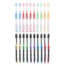 10 шт Двойная Ультрамягкая зубная щетка Нано зубная щетка уход за зубами и деснами для взрослых