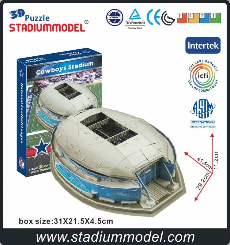 dallas cowboys 3d puzzle