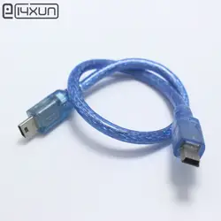1 шт мини USB кабель со штыревыми соединителями на обоих концах для подключения кабель для синхронизации и быстрой Зарядное устройство
