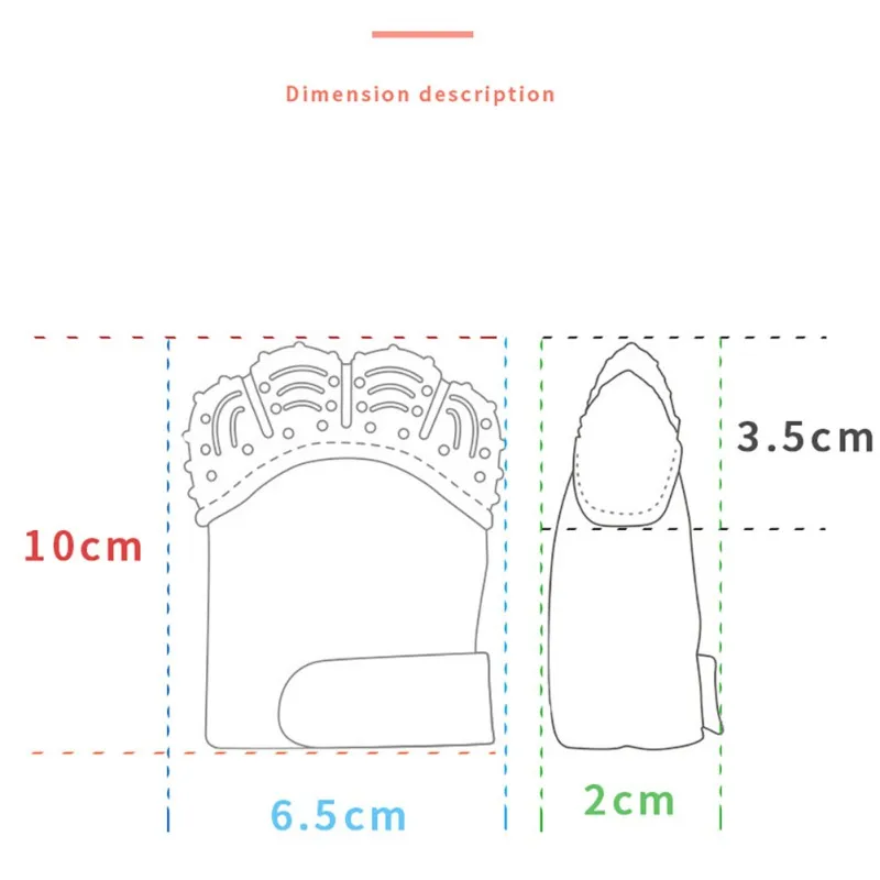 Детские Силиконовые Прорезыватели, рукавицы для прорезывания зубов, рукавицы для новорожденных, жевательные рукавицы для кормления, прорезыватели, естественные игрушки-"пальцы"