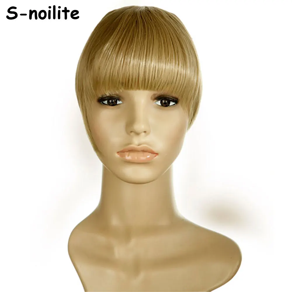 S noilite 15Colors Real thick 35g Natural Bang False Hair