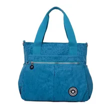 Водонепроницаемые женские кожаные сумки, нейлоновые сумки через плечо и сумки, 50 шт./партия