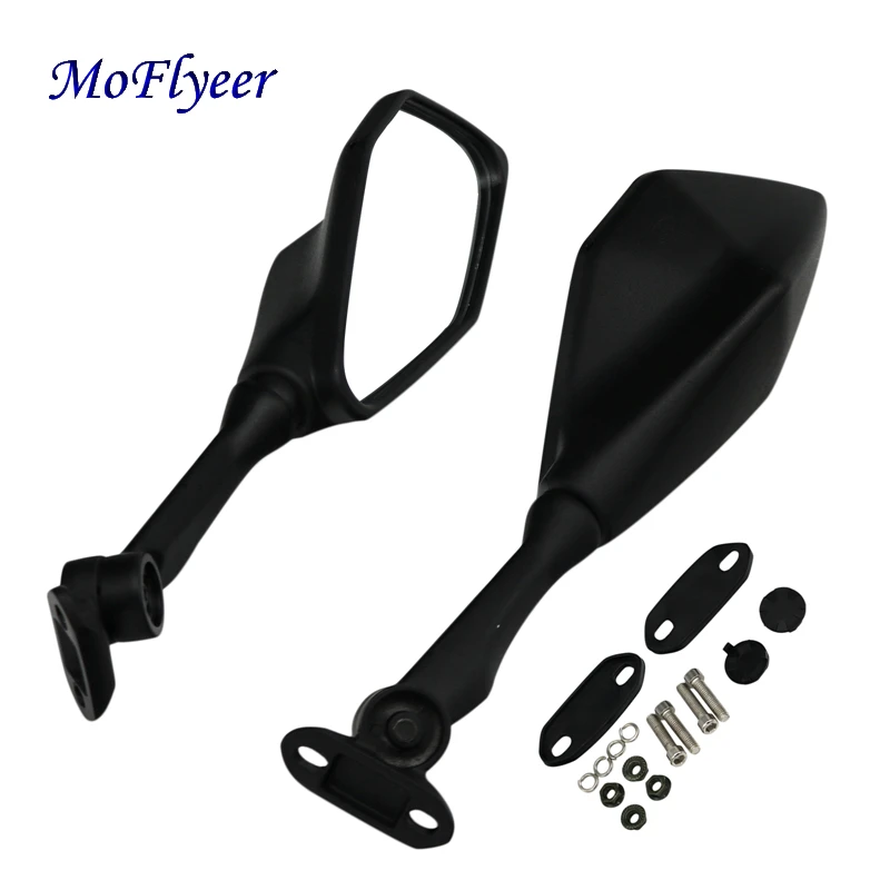 

MoFlyeer Motorcycle Back Side Mirror Motorbike Rearview Mirror For Honda yamaha Scooter kawasaki Side Rearview Mirror