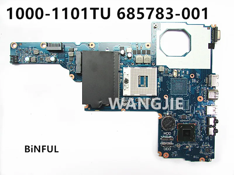 Материнская плата для ноутбука HP 450 1000 2000 CQ45 TPN I105 6050A2493101 MB A02 685783 601 501 HM70 001 100%