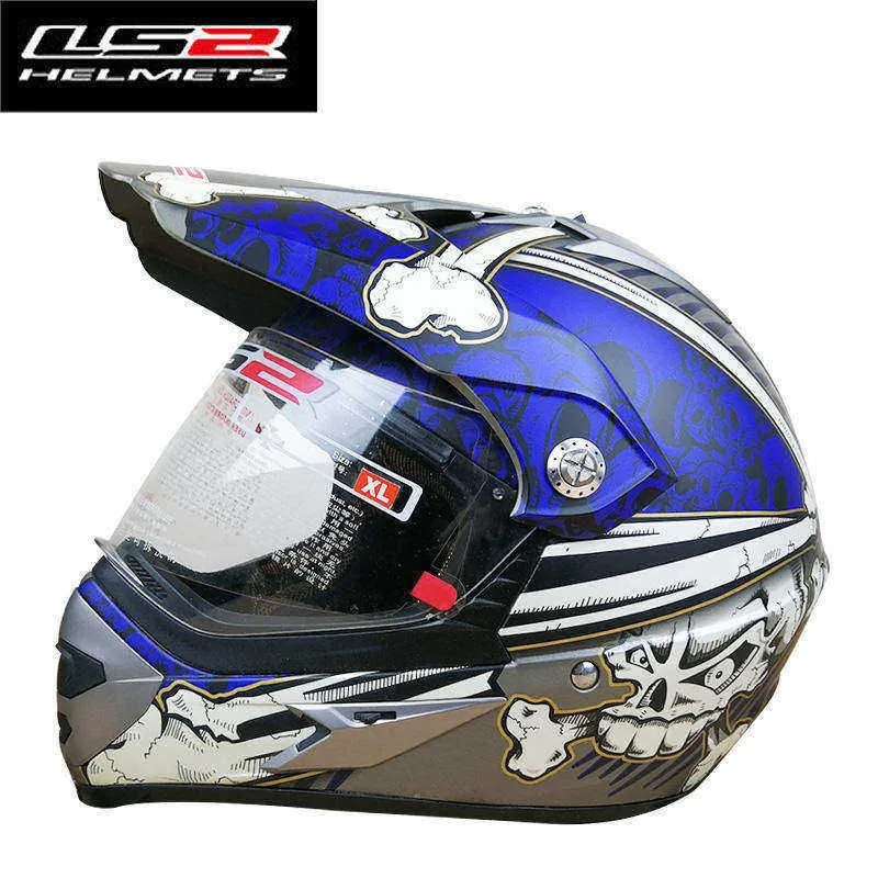 Ls2 Mx433 Offroad Motorcycle Helmet With Windproof Shield Atv Dirt
