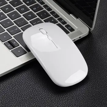 

Wireless Mouse Slim Rechargeable Quiet Desktop Computer Mice