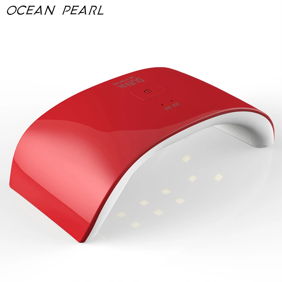 

OCEAN PEARL 24W Nail Dryer 5 Colors Professional UV Lamp Nail Dryer LED Lamps Polish Machine for Curing Nail Gel Art Tools Sun9X