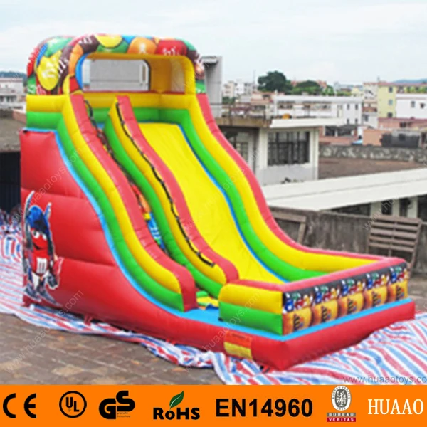 

Free Shipping Commercial Giant Robot inflatable slide with free CE/UL air blower
