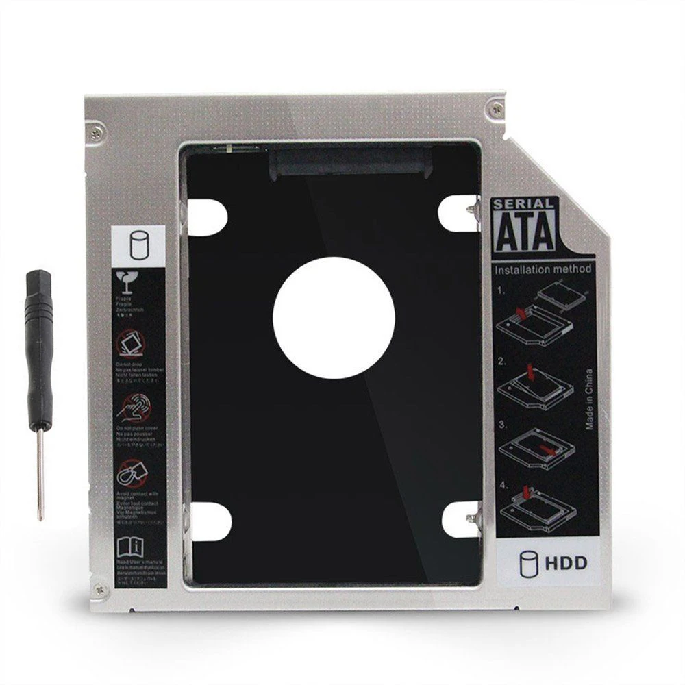 2nd жесткий диск HDD SSD Caddy для Apple MacBook A1181 замены Uj867a Uj-867a Uj8a8 9.5 мм | Компьютеры и офис