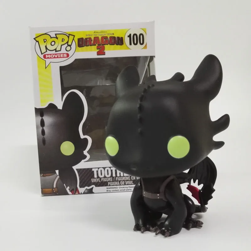 

Funko POP Toothless PVC Action Figure Collectible Model toys for chlidren