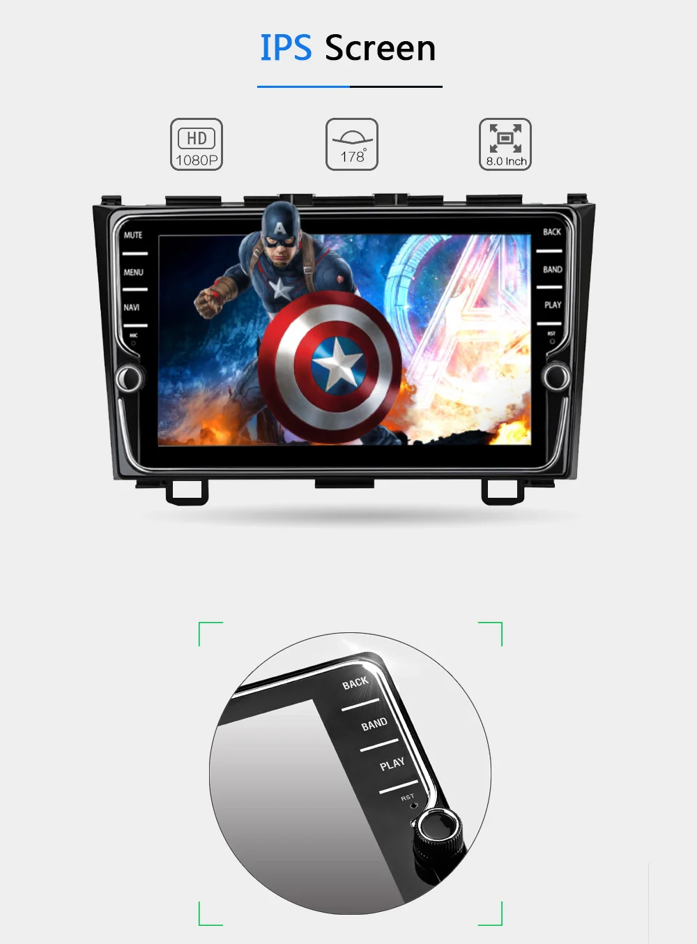 Flash Deal Funrover 8 cores Android 9.0 Car dvd multimedia player For Honda CRV 2006-2011 car radio video stereo gps navi DSP 4G 64G LTE 4
