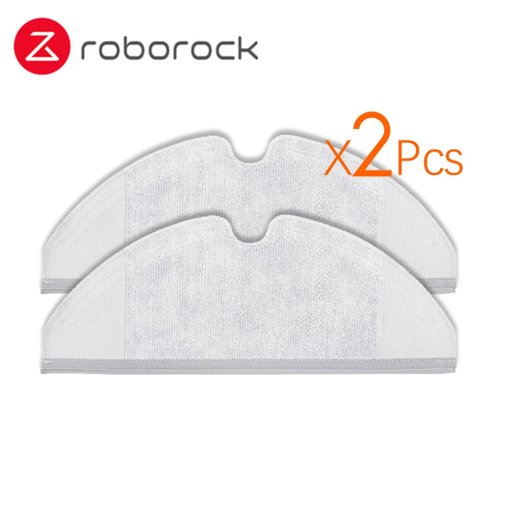 2Pcs Suitable for Xiaomi Roborock Robot S50 S51 Vacuum Cleaner Spare Parts Kits Mop Cloths Generation 2 Dry Wet Mopping Cleaning 2Pcs Suitable for Xiaomi Roborock Robot S50 S51 Vacuum Cleaner Spare Parts Kits Mop Cloths Generation 2 Dry Wet Mopping Cleaning