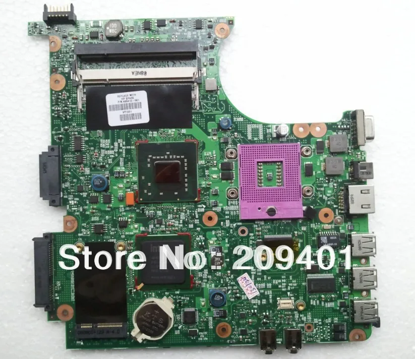 

For HP 550 Series  Laptop motherboard 495410-001 system board Fully tested all functions Work Good