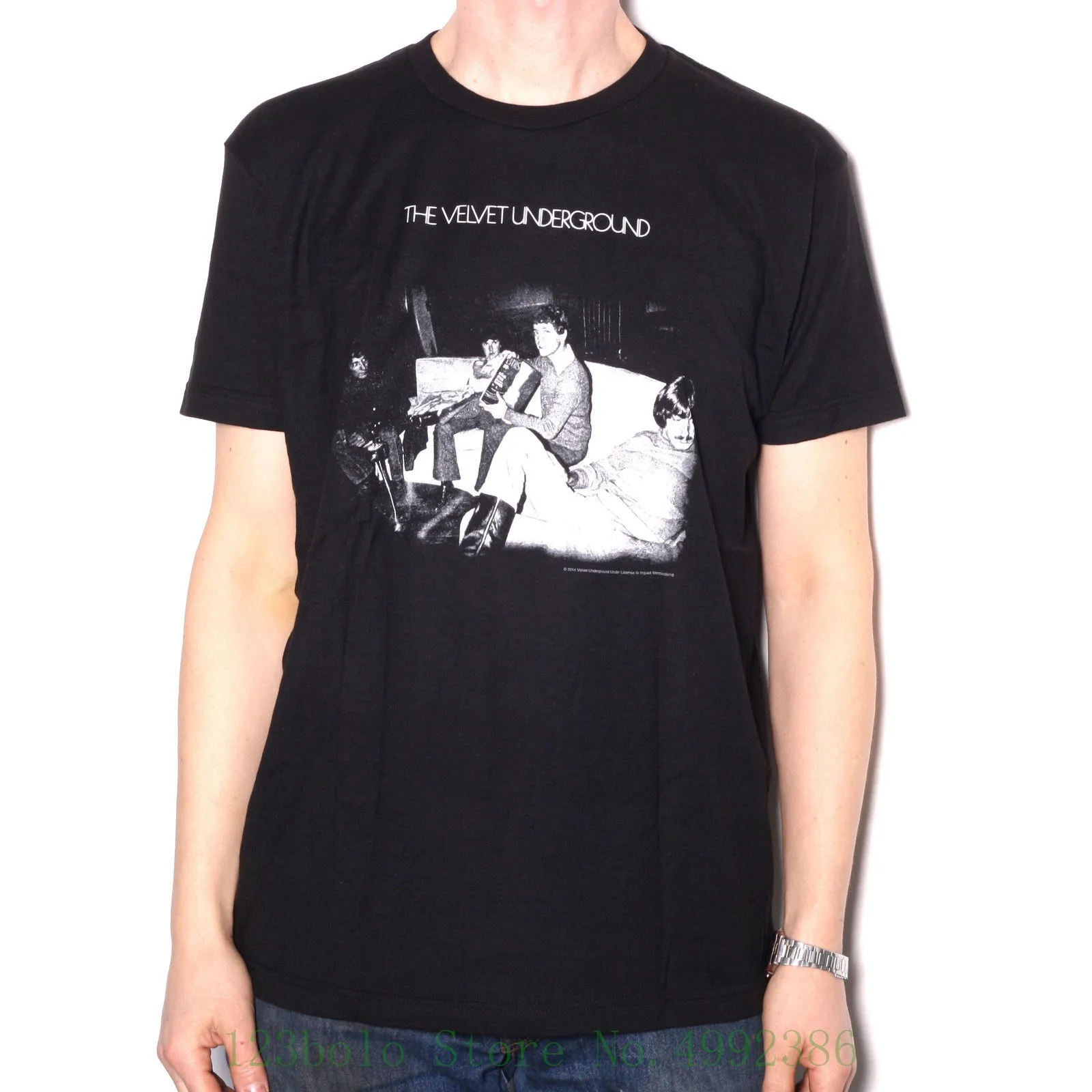 

Velvet Underground T Shirt Eponymous 100% Official Us Import Lou Reed John Cale T Shirt Cartoon Funny Fashion