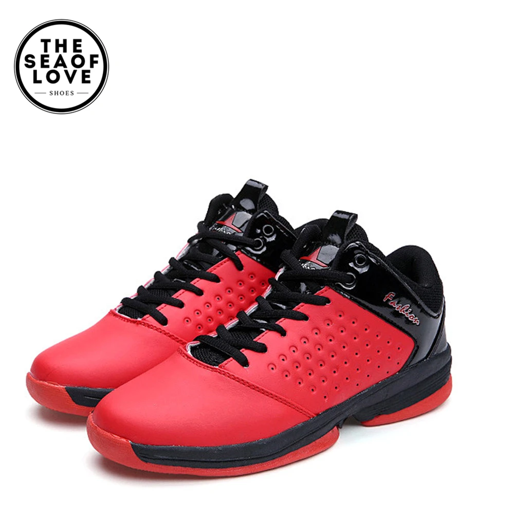 blue white and red basketball shoes