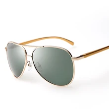 Для мужчин Винтаж Алюминий поляризованных солнцезащитных очков классический бренд авиации солнцезащитные очки UV400 защиты объектива вождения Оттенки для Для мужчин