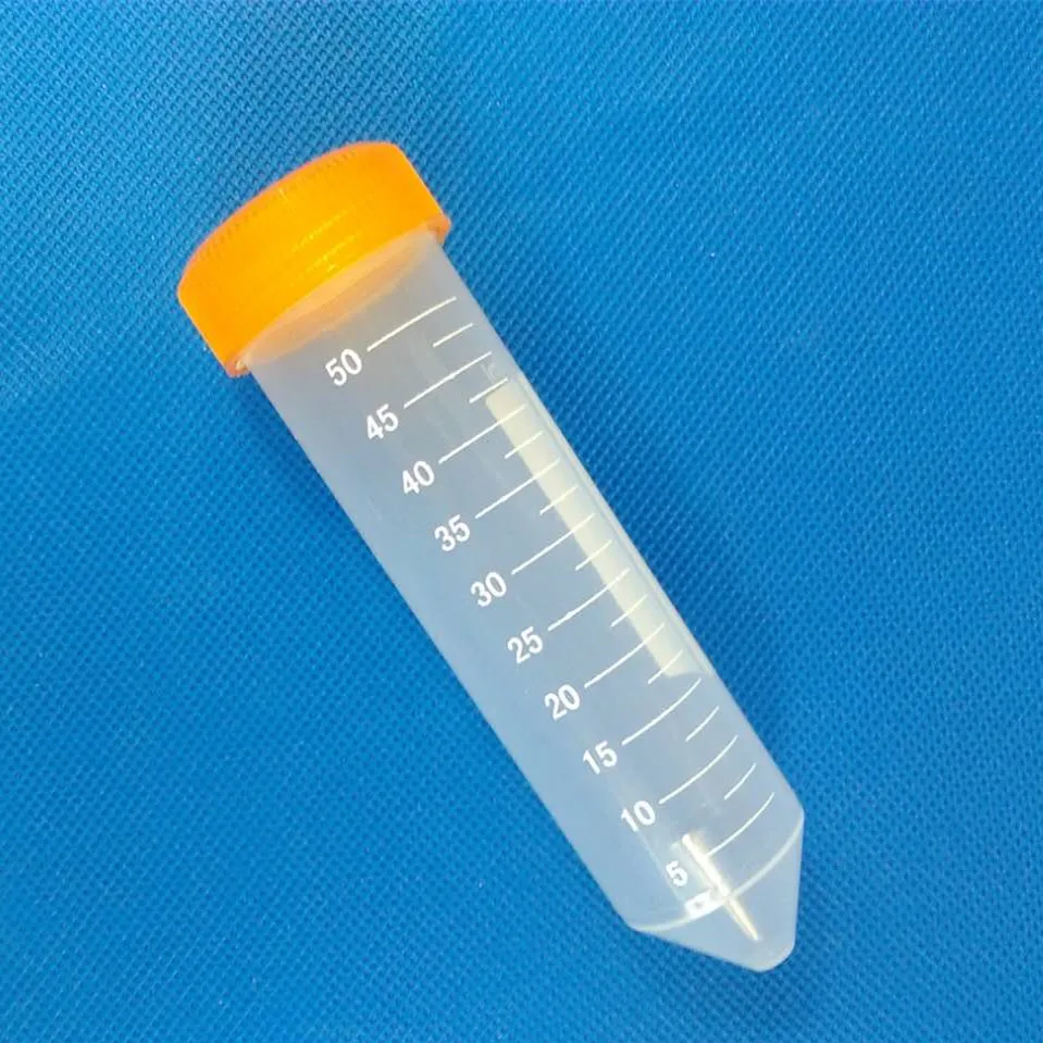 

10pcs/lot 50ml Plastic Test Tubes Centrifuge Tubes with Screw cap Sharp bottom Polypropylene Sample Tube Experimental Supplies
