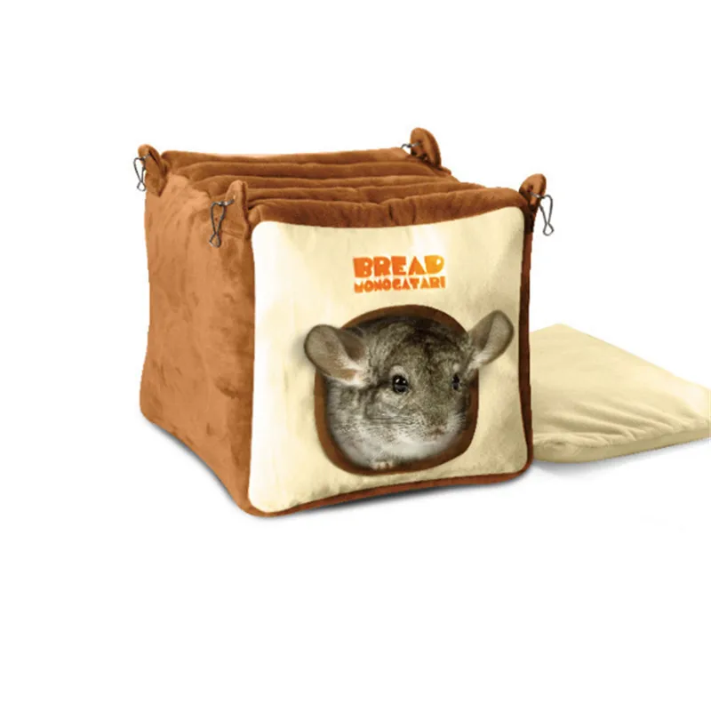 

Pet Products Small Animals Cage Bread Style Hamster Squirrel Guinea Pig Chinchilla Marten Winter Big House Small Pet Accessories