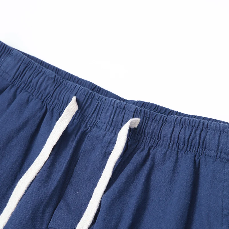 Pioneer Camp solid casual shorts men brand-clothing simple summer cotton shorts male quality stretch bermuda ADK803145