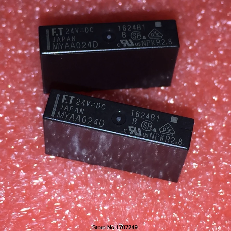 Amazon.com: Fujitsu MYAA024D 4 Pin Relay 24VDC 5.24KOhm 5A