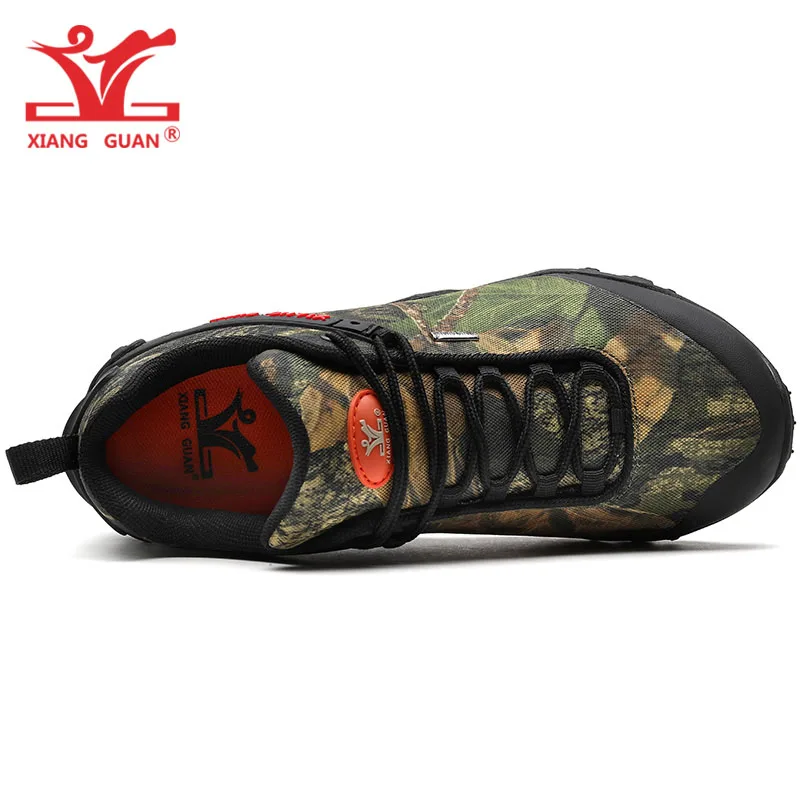 XIANG GUAN мужские треккинговые ботинки мужские водонепроницаемые треккинговые ботинки армейский зеленый Zapatillas Спортивная альпинистская обувь Прогулочные кроссовки 8