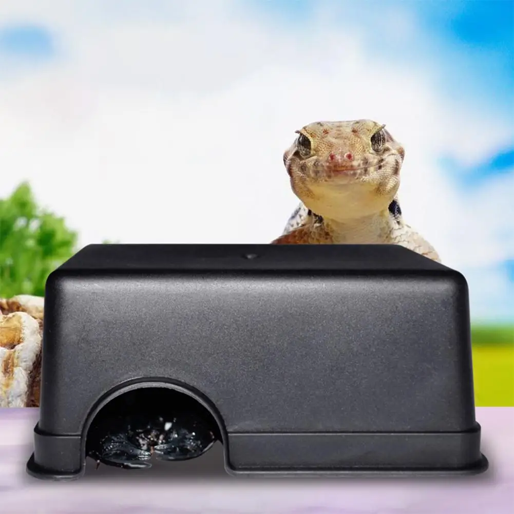 Маленькие рептилии игрушки для домашних животных Gecko Snake Shelter House еда миска для воды пещера альпинистская коробка